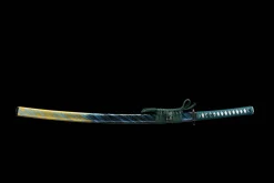 Alternative view of Azure Void Beckons - Handgesmeed Katana van 1045 koolstofstaal