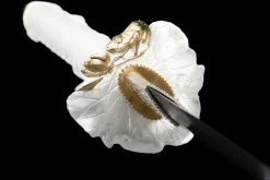 Alternative view of Frost Edge Untested - Handgesmeed Katana van 1045 koolstofstaal