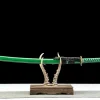 Jade Hunt - Handgesmeed Katana van 1045 koolstofstaal