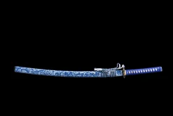 Alternative view of Shattered Star - Handgesmeed Katana van 1045 koolstofstaal