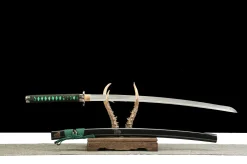Alternative view of Azure Silk - Handgesmeed Katana van 1065 koolstofstaal