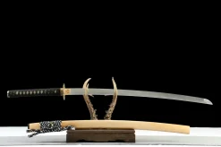 Alternative view of Dark Star - Handgesmeed Katana van 1065 koolstofstaal