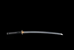 Alternative view of Genadig Oordeel - Handgesmeed Katana van 1065 koolstofstaal