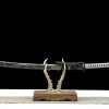 Gilded Inferno - Handgesmeed Katana van 1065 koolstofstaal