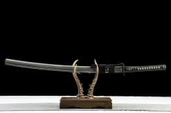 Ink Blossom - Handgesmeed Katana van 1065 koolstofstaal