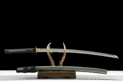 Alternative view of Ink Blossom - Handgesmeed Katana van 1065 koolstofstaal
