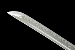 Alternative view of Ink Wind - Handgesmeed Katana van 1065 koolstofstaal