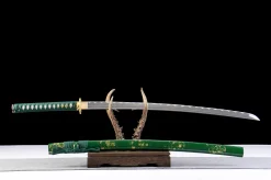 Alternative view of Steel Fury - Handgesmeed Katana van 1065 koolstofstaal