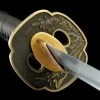 Steel Wave - Handgesmeed Katana van 1065 koolstofstaal