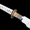 Witte Slagtand - Handgesmeed Katana van 1065 koolstofstaal