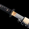 Yin-Yang-Kling - Handgesmeed Katana van 1065 koolstofstaal