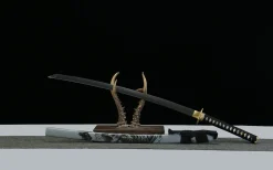 Alternative view of Frost Moon Blade - Handgesmeed Katana van 65Mn veerstaal