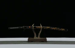 Blossom Moon - Handgesmeed Katana van Damascusstaal