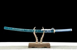 Fallen Star - Handgesmeed Katana van Damascusstaal