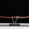 Flame Edge - Handgesmeed Katana van Damascusstaal
