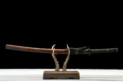 Black Thunder - Handgesmeed Katana van Keramisch gecoat staal