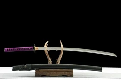 Abyss Edge - Handgesmeed Katana van Kleigehard Damascusstaal