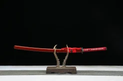 Crimson Moon - Handgesmeed Katana van Koolstofstaal