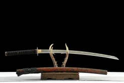 Dark Night Slash - Handgesmeed Katana van Koolstofstaal