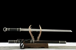 Alternative view of Night Slash - Handgesmeed Katana van Koolstofstaal