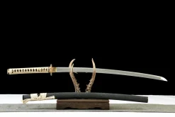 Alternative view of Dark Passage - Handgesmeed Katana van Premium Damascusstaal