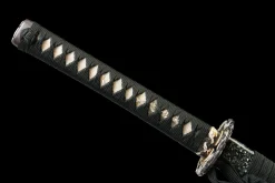 Alternative view of Night Steel - Handgesmeed Katana van Premium Damascusstaal