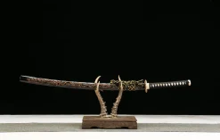 Obsidian Dragon Soul - Handgesmeed Katana van Premium Damascusstaal