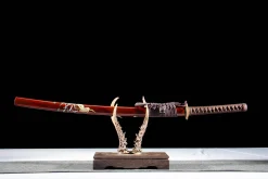 Alternative view of Bloedinstaan - Handgesmeed Katana van T10 gereedschapsstaal