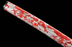 Crimson Flame Cloud Cleave - Handgesmeed Katana van T10 gereedschapsstaal