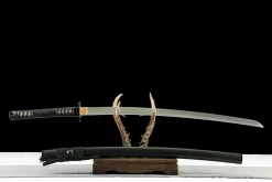 Alternative view of Dark Gleam Slash - Handgesmeed Katana van T10 gereedschapsstaal