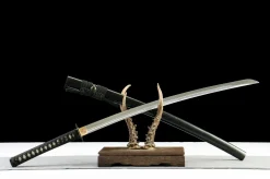 Deep Abyss - Handgesmeed Katana van T10 gereedschapsstaal