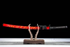 Alternative view of Kling der Veroordeling - Handgesmeed Katana van T10 gereedschapsstaal