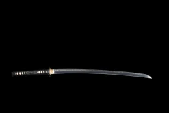 Alternative view of Scharlaken Kers - Handgesmeed Katana van T10 gereedschapsstaal