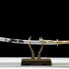 Silver Tide - Handgesmeed Katana van T10 gereedschapsstaal
