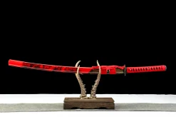Yaksha (炎) - Handgesmeed Katana van T10 gereedschapsstaal