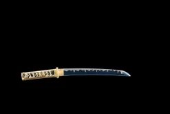 Torn Silk - Handgesmeed Tanto van 1045 koolstofstaal