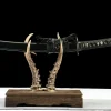 Dark Fury - Handgesmeed Tanto van 1065 koolstofstaal