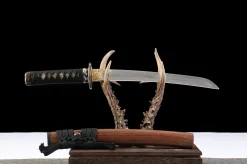 Alternative view of Sandalwood Gold - Handgesmeed Tanto van T10 gereedschapsstaal