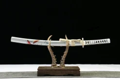Koi Wakizashi - Handgesmeed Wakizashi van 1065 koolstofstaal